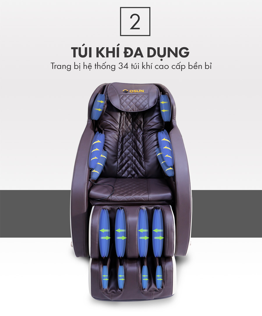 Ghế massage nhật bản chính hãng Osun SK 39